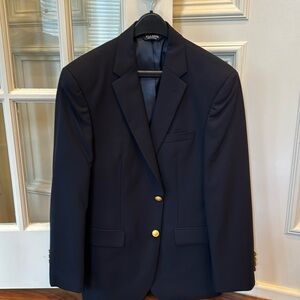 Mens Navy Blazer/Sport Coat 38R